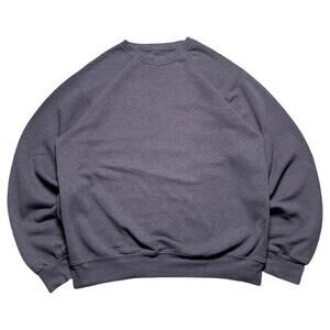 Hanes Grey Pullover Sweatshirt Mens M Fall Winter Essential